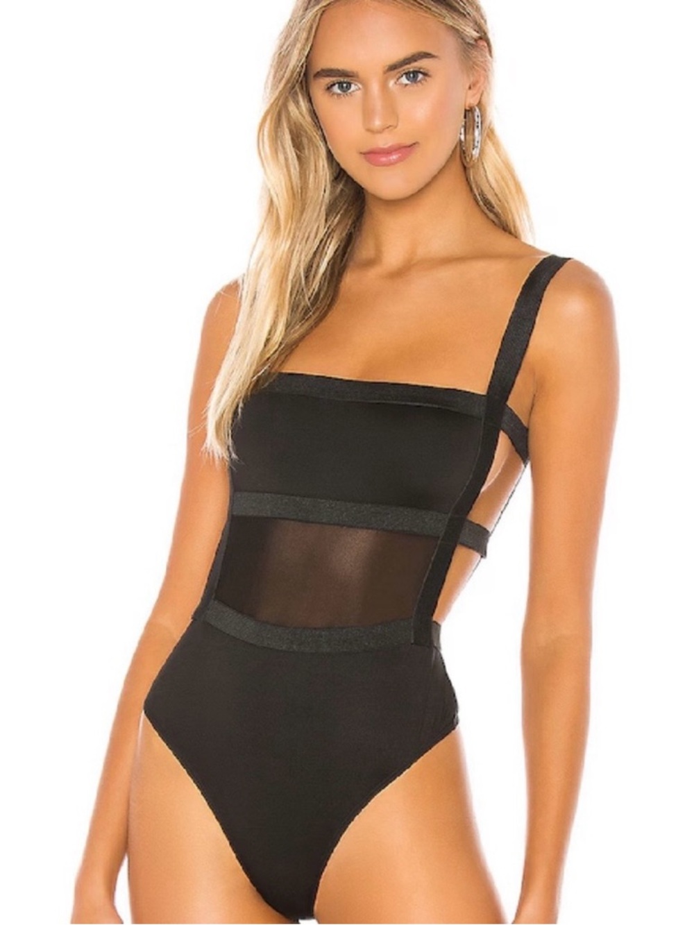 Superdown Camille Strappy Back Bodysuit